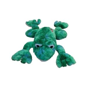 mty international 18" Large Floppy Frog  Valentine Plush Green Stuffed Animal